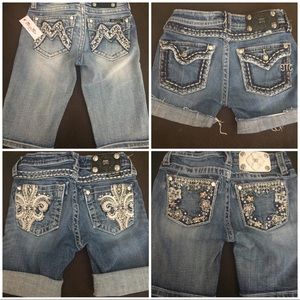 Girls Miss Me Shorts Bundle 👖 Bermuda Capri 10